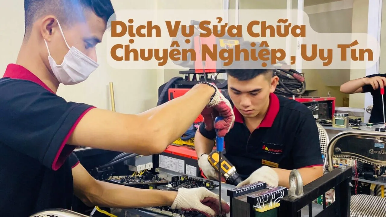 Quy trình sửa chữa máy hàn điện tử tại Nam Vượng