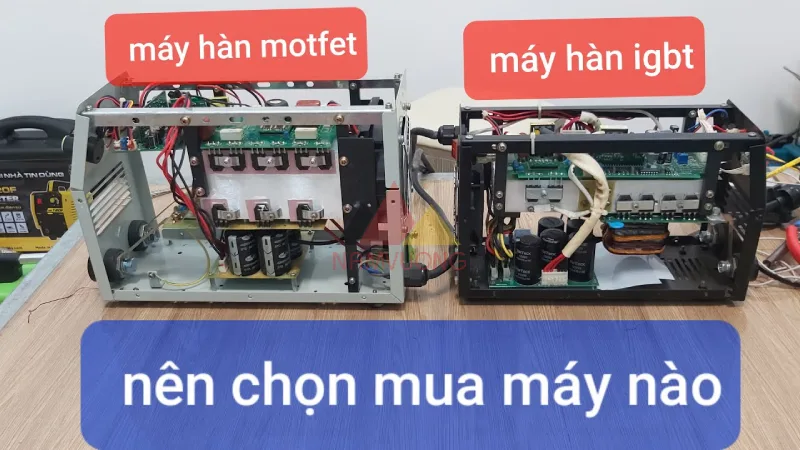 So sánh máy hàn MOSFET và IGBT