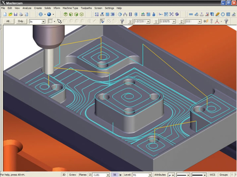 Top 5 phần mềm máy cắt CNC thông dụng