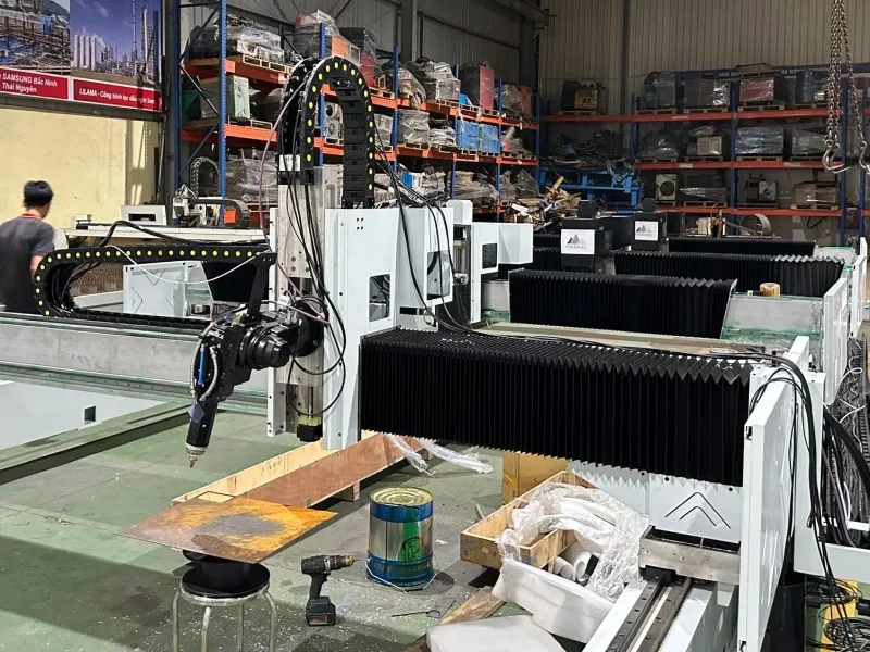 Quy trình chế tạo máy cắt laser