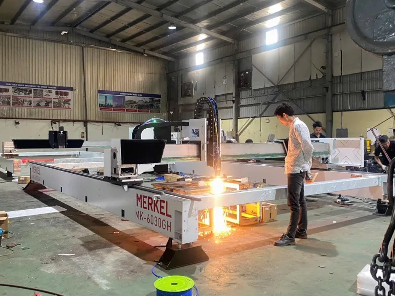 Quy trình chế tạo máy cắt laser