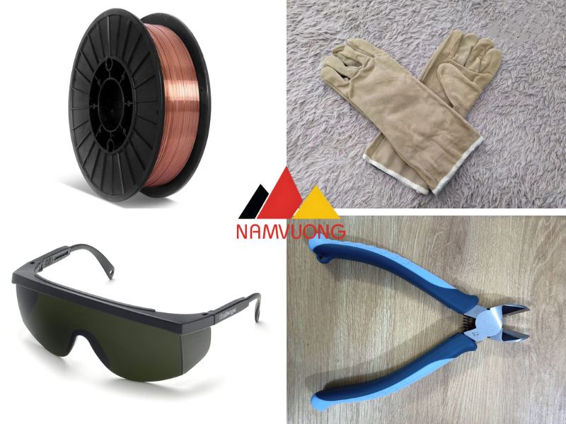 Chuẩn bị trước khi thay dây hàn MIG