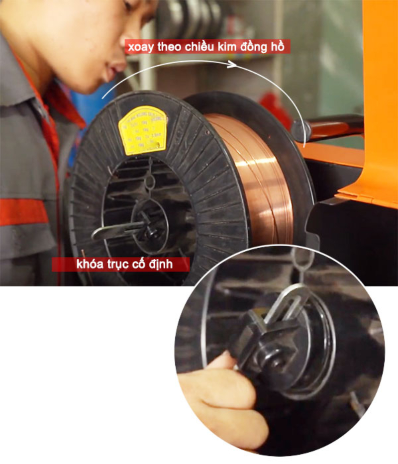 Hướng dẫn cách thay dây hàn MIG đúng kỹ thuật