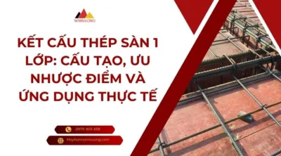 Kết cấu thép sàn 1 lớp