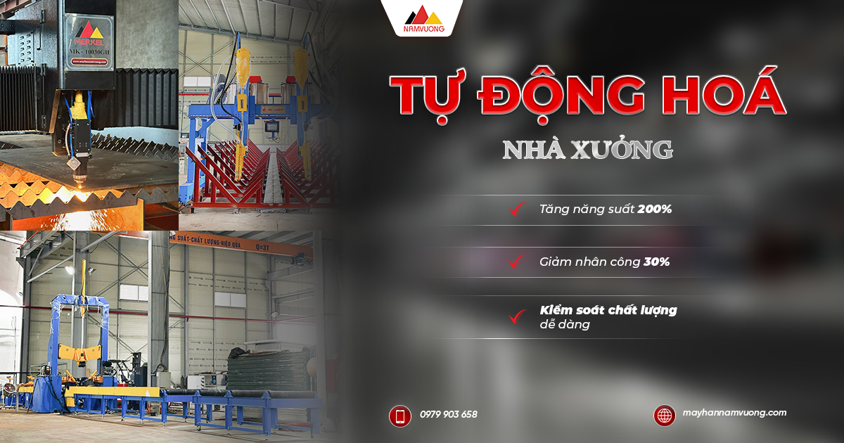 Đơn vị tư vấn và triển khai nhà máy thông minh cho ngành kết cấu thép
