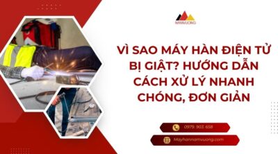 Máy hàn điện tử bị giật