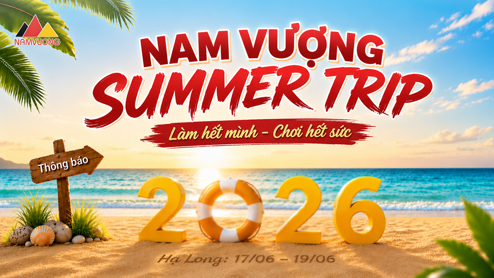 THÔNG BÁO KỲ NGHỈ HÈ 2026 CỦA NAM VƯỢNG